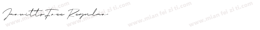 JarvittsFree Regular字体转换